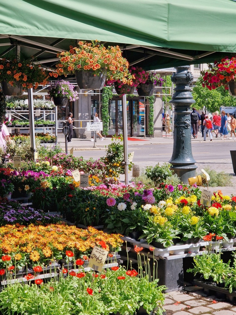 Flower market in Stortorvet